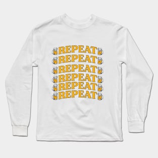 beer drinking team Long Sleeve T-Shirt